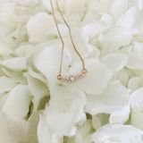 Ettika Opal Cluster Gold Necklace Photo 0