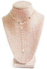 Beaded by Meg Triangle Y Necklace Photo 0