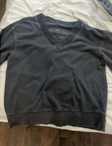 Aerie Grey Crewneck Oversized Photo 0