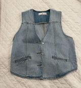Mango Denim Vest Photo 0