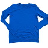LULULEMON Swiftly Tech Long Sleeve Crew In Cobolt Blue Size 12 Photo 0