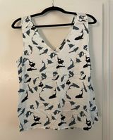 Modcloth Soft Tank Shark Print Photo 0