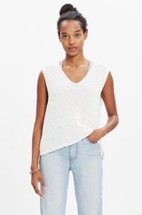 Madewell Stitchweave Sweater Tank Chunky Knit Tank Photo 0