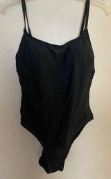 Hurley Women’s One Piece Swim Bathing Suit Black M Medium Bust 34” 36” Photo 0