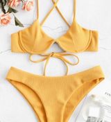 Zaful Yellow Bikini Photo 0