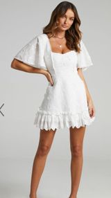 Showpo white mini dress Photo 0