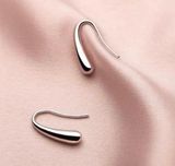 925 Silver Plated Teardrop Dangle Drop Earrings for Women Photo 0