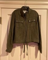 Linen Blend Field Jacket Photo 0