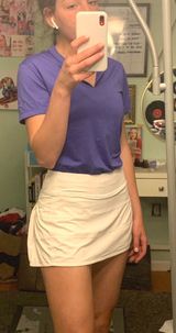 Lululemon White Skirt Photo 0