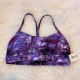 NWT Lululemon Flow Y Bra Nulu *Light Support, A–C Cups /
Iridescent Floral Multi Photo 0
