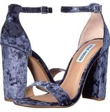 Steve Madden Blue Velvet  Heels Photo 0