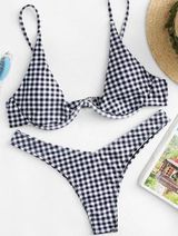 SheIn Gingham Bikini Photo 0