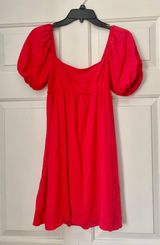 Altar'd State Red Mini Dress Photo 0