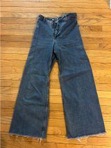 ZARA Jeans High-Rise Wide-Leg Photo 0