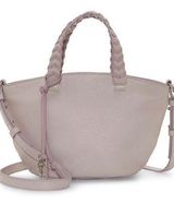 LUCKY BRAND Lilac Kin Genuine Leather Crossbody Web Strap Purse NWT Photo 0