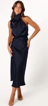 Showpo Dress maxi navy  Photo 0