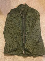 Anthropologie HEI HEI Dark and Light Green Jacket Photo 0