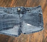 Dark Jean Shorts Photo 0