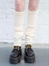 Brandy Melville Cream Leg Warmers Photo 0