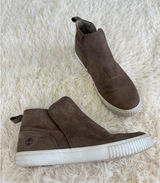 Timberland Brown Suede Leather Ankle Boots Slip On Casual Comfort Shoes Sizr‎ 10 Photo 0