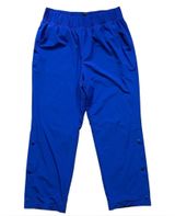 GapFit Fleece Lined High Rise Track Pants Blue Size Medium Petite Photo 0