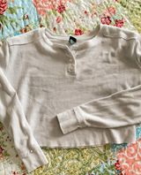 Wild Fable Cropped Waffle Knit Photo 0