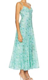New ASTR The Label Tazia Maxi Dress in Blue Floral - XS Photo 0