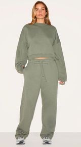 Green Matching Jogger Set Photo 0