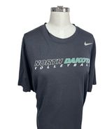 Nike Dri-Fit North Dakota Volleyball Black Tee NCAA College Sports Gym Women's M Photo 0
