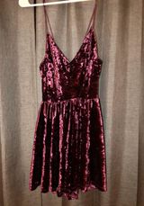 Silence + Noise Crushed Velvet Romper Photo 0