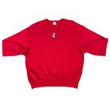 Vintage 90s  Red Cow Embroidered It’s Cool Crewneck Sweater Sweatshirt Photo 0