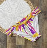 Trina Turk Colorful Print Bikini Swim Bottom Womens Size 10 Photo 0