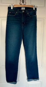 Hudson | Blair High Rise Straight Crop Jeans Photo 0