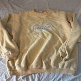Vintage Breckenridge Colorado Embroidered‎ Yellow Sweatshirt Unisex M Photo 0