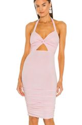X Revolve Peyton Halter Mini Dress Photo 0