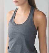 Lululemon Swiftly Racerback Tank Top Gray Size 6 EUC Photo 0