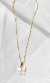 Brandy Melville Butterfly Necklace Photo 0