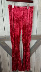Velvet Flare Pants Photo 0