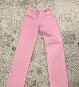 ZARA Pink Jeans Photo 0