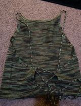 SheIn Cross Back Crop Top Photo 0