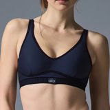 Alo Yoga Airlift Line Up Bra Navy S Photo 0