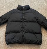 SheIn Black Puffer Jacket Photo 0