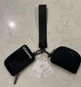 Dual Wrist Pouch Black New With Tags Photo 0