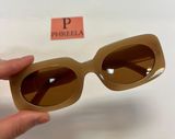 Retro Brown Sunglasses / Retro Tan Color Sunglasses Photo 0
