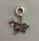 Pandora Airplane, Globe & Suitcase Dangle Charm Photo 0