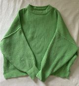 Aerie Oversized Sweater Knit Chunky Pullover Photo 0