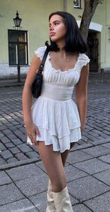 Princess Polly The Love Galore Romper White Photo 0