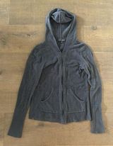 Barefoot Dreams  brown hoodie zip up cozy hooded jacket Photo 0