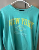 New york crewneck Blue Size M Photo 0