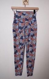 Offline by Aerie Floral Multicolor High-Rise Leggings with Pockets size M Photo 0